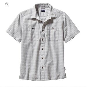 Patagonia Hemp Organic Cotton Blend M’s Migration Shirt Sleeve Button Down Shirt